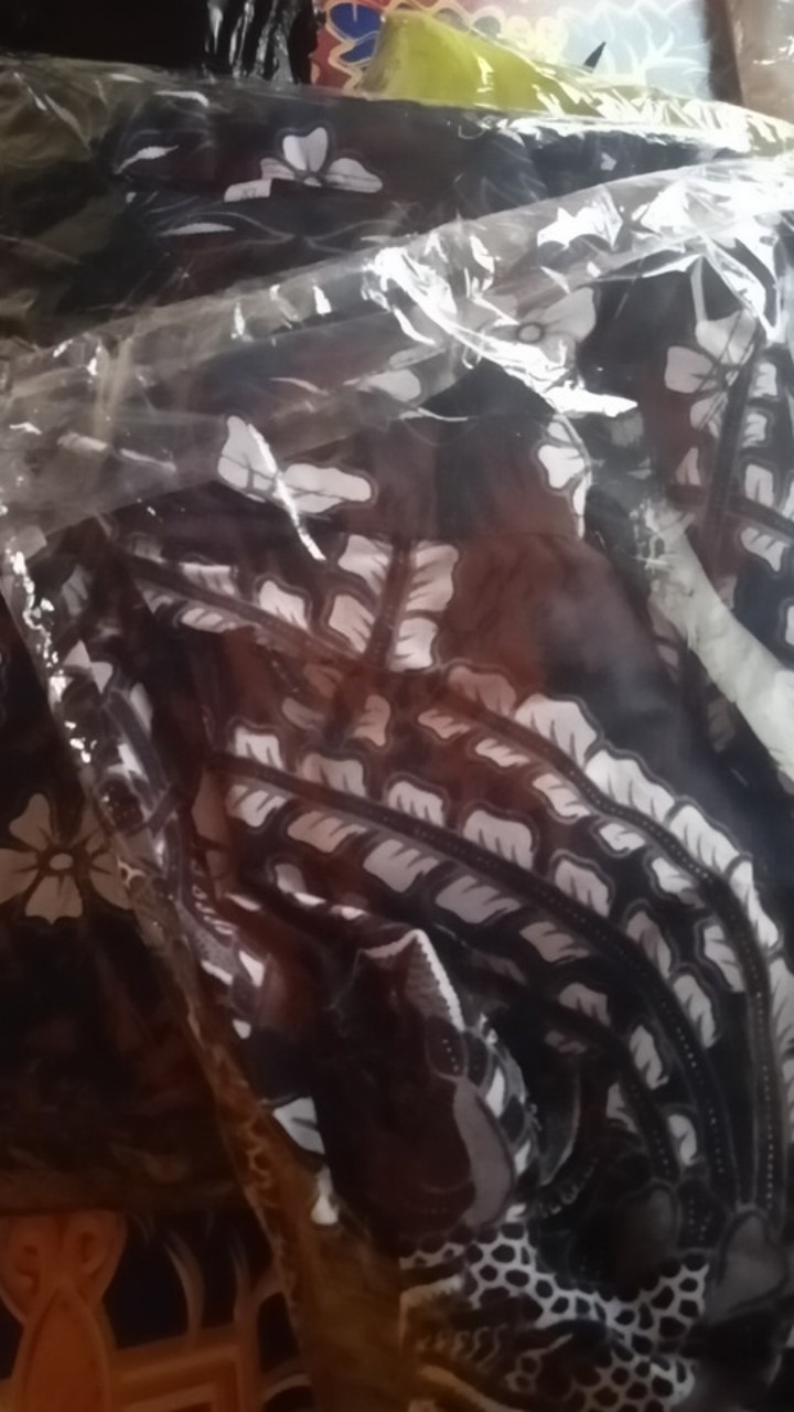 Maura Couple Baju Batik Couple Keluarga Modern Sania Ruffle Ori Ndoro Jowi Dnt Motif Candrawasih