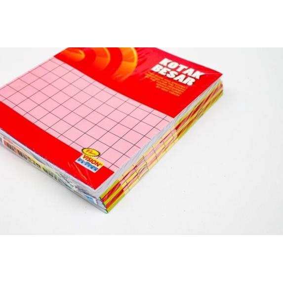 

✸ Buku Kotak Besar Vision (10 pcs) ℗