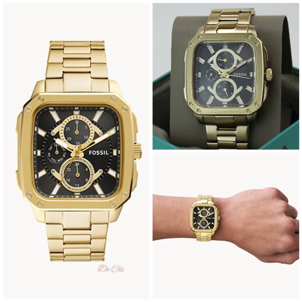 Jam Fos BQ2656 Multifunction Gold sz 42mm