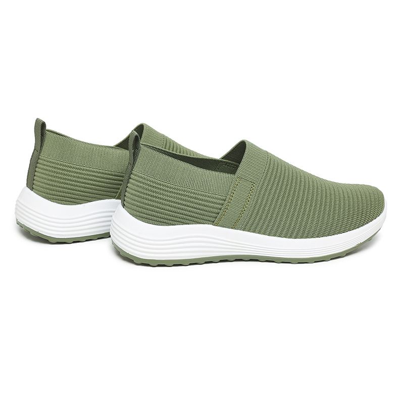 [GROSIR][COD] SEVEN_DAY SEPATU RAJUT SLIP ON WANITA OLAHRAGA TANPA TALI SPORT SHOES HIJAU A-667