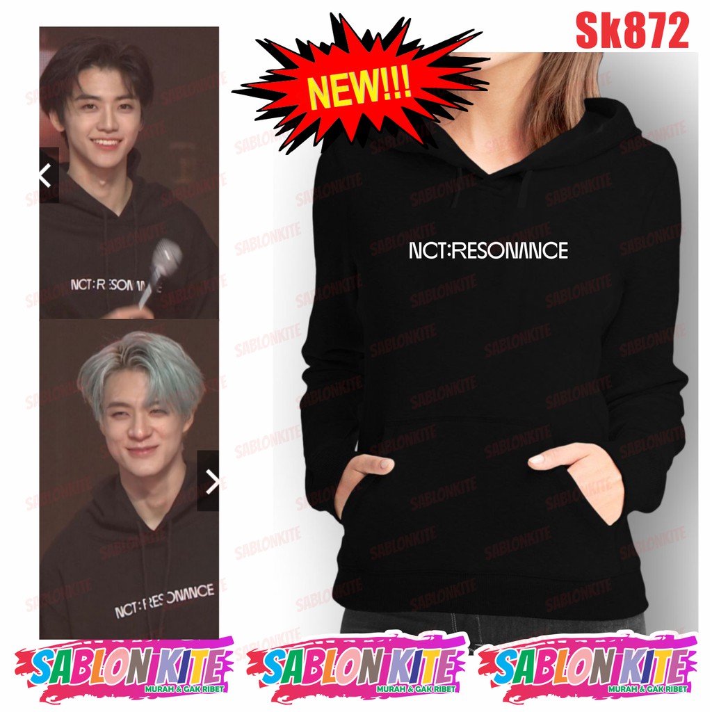 MURAH!!! HOODIE//SWEATER NCT RESONANCE SK872 FLEECE UNISEX