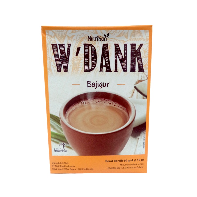 

Nutrisari Mn Wdank Bajigur 4X15Gr