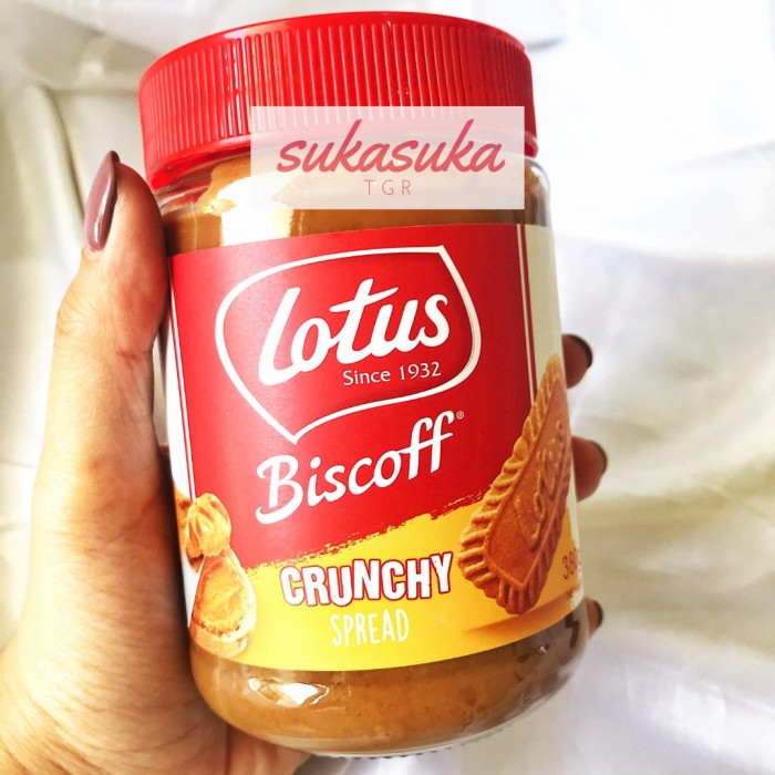 

Big Sale Selai Lotus Biscoff Crunchy Spread 380 Gr Ori 100% Ready Stock