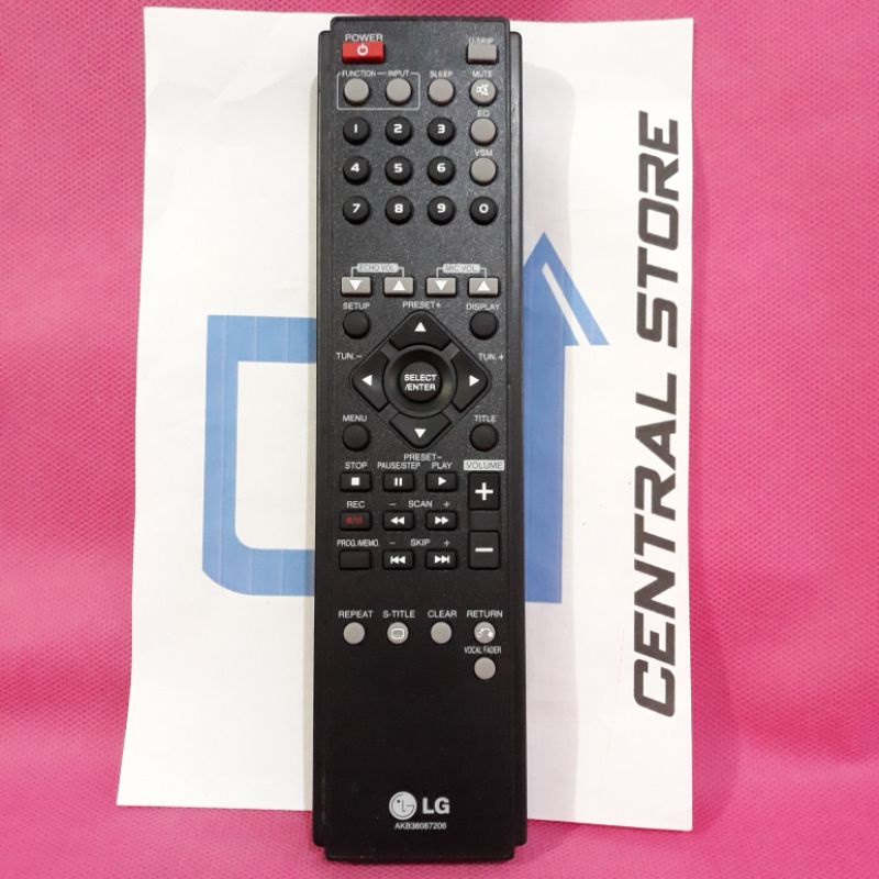 Remote Home Theater LG ORIGINAL AKB36087206