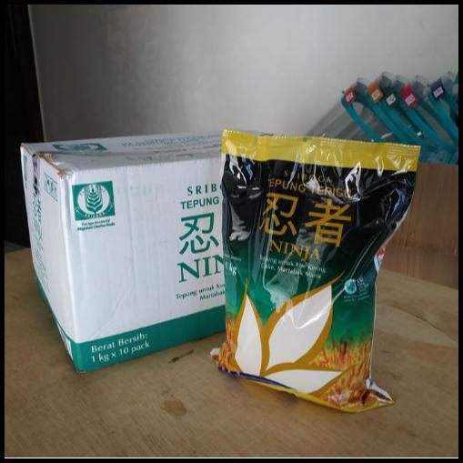 

Tepung Terigu Sriboga Super Premium Ninja 1 Karton/Dus (10 Pcs)