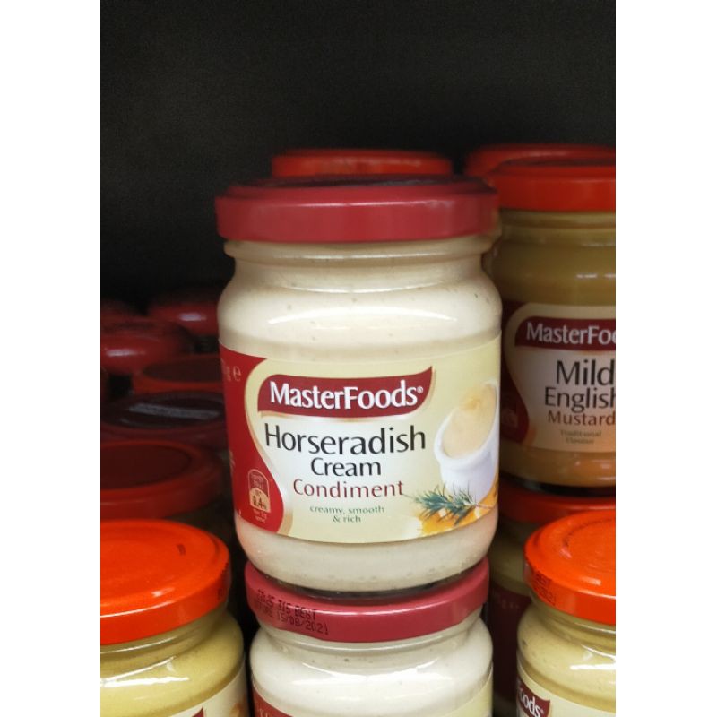 

master food horseradish cream condiment 170gr salad