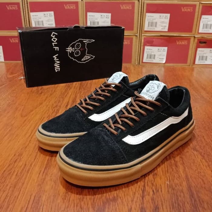 vans golf wang black gum