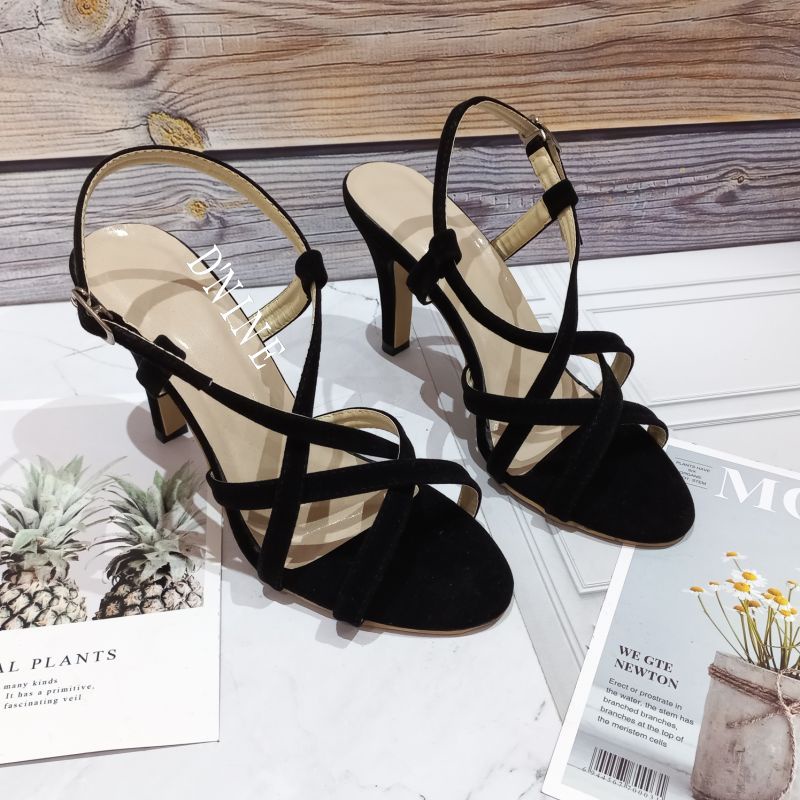 Sandal Wanita heels gladiator DV 03