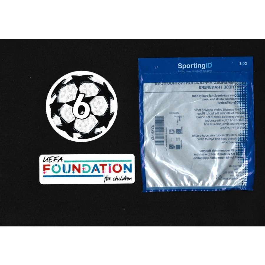 Patch Starball Champion x6 + UFOUN. Original Patch for Jersey.