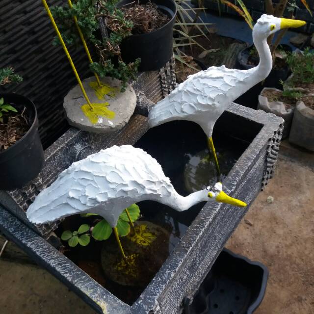 Patung Burung Bangau Cuma 80ribuan Shopee Indonesia