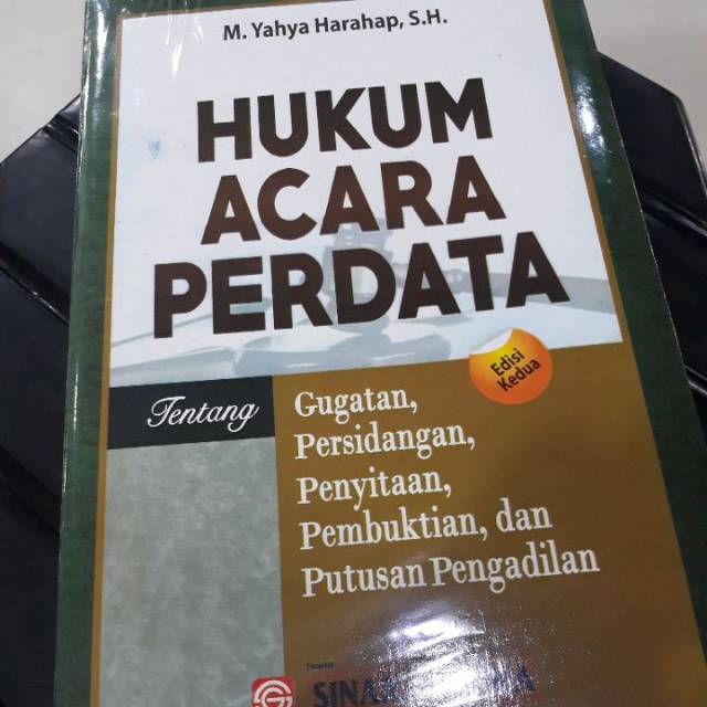 Jual Buku Hukum Acara Perdata Yahya Harahap Edisi Kedua Shopee Indonesia