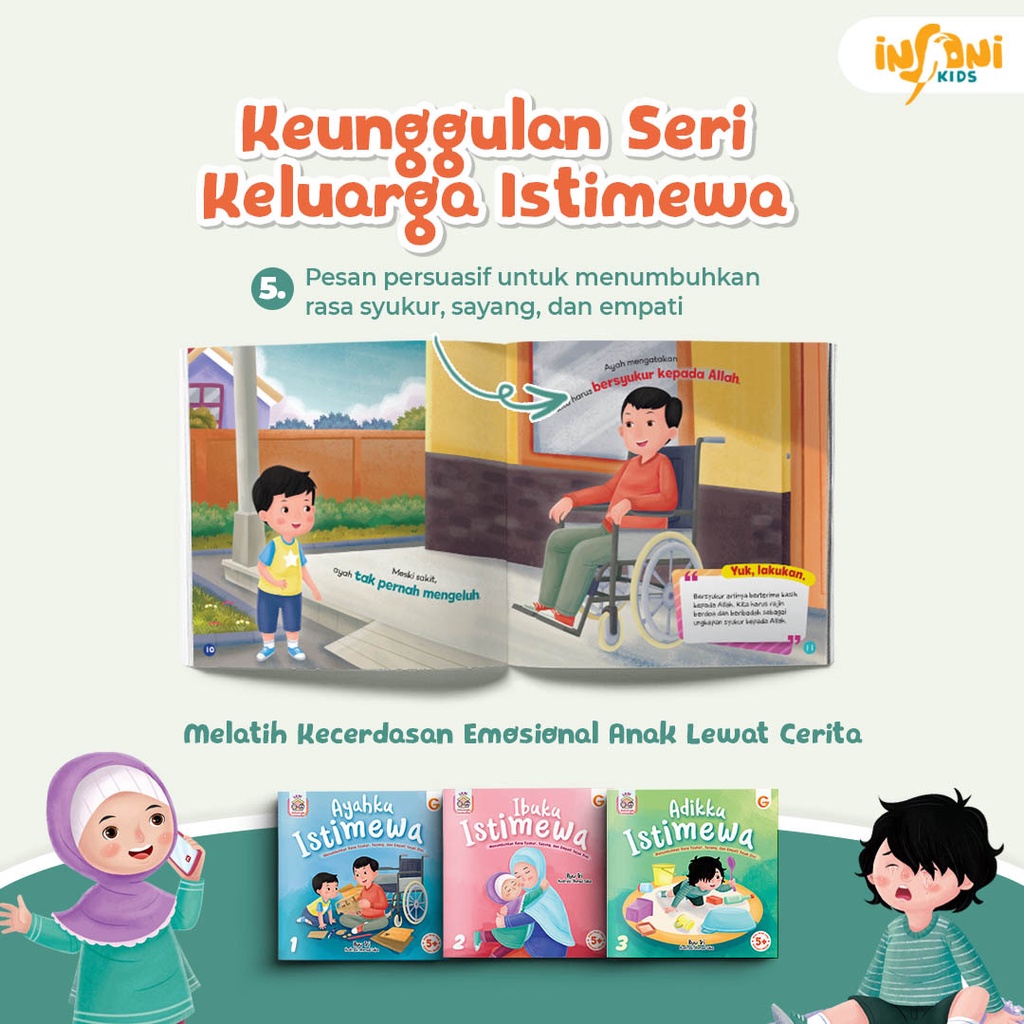 Buku 1 Set Seri Keluarga Istimewa - Gema Insani 100% Original