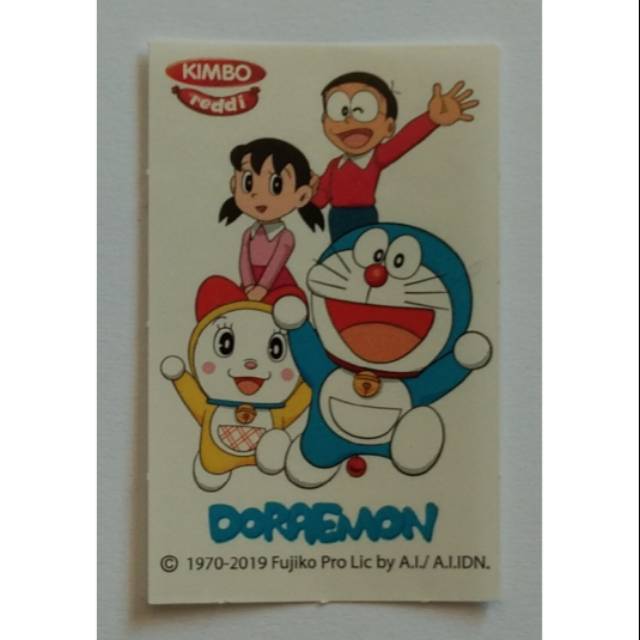 

Stiker Tempel Doraemon KIMBO Reddi (Random)