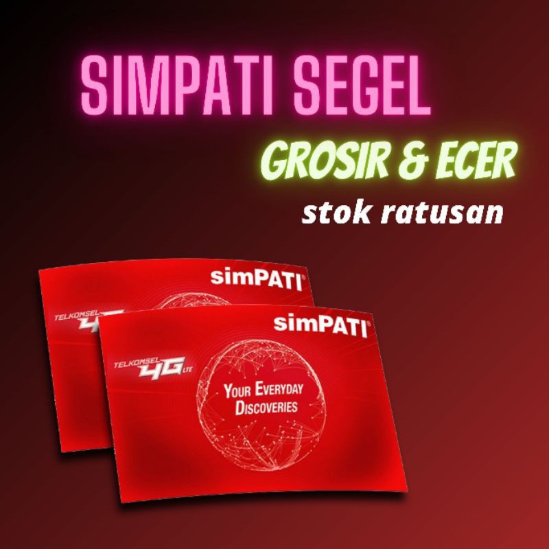 Simpati / Red Segel Tsel 4g perdana simpati KALIMANTAN telkomsel Pulsa 10k