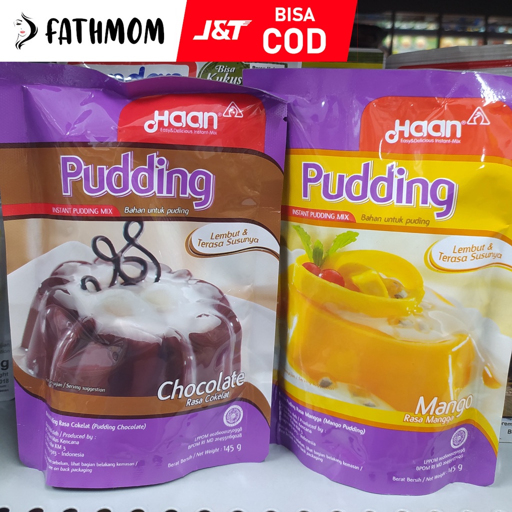 

HAAN Instant Pudding Chocolate & Mango Pouch 145gr