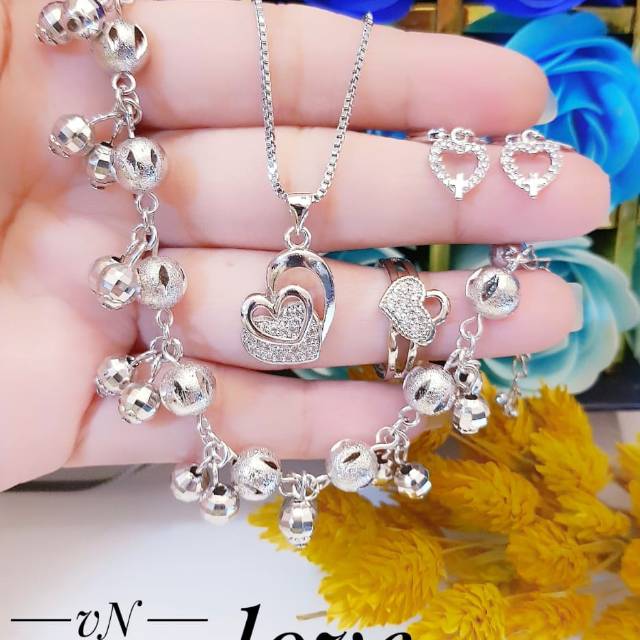 Xuping set perhiasan laois emas 24k 2516h