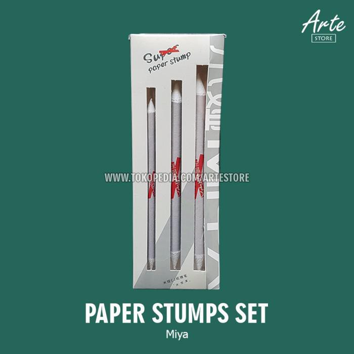 

Art / Paper Stumps Miya Set Isi 3 Pcs