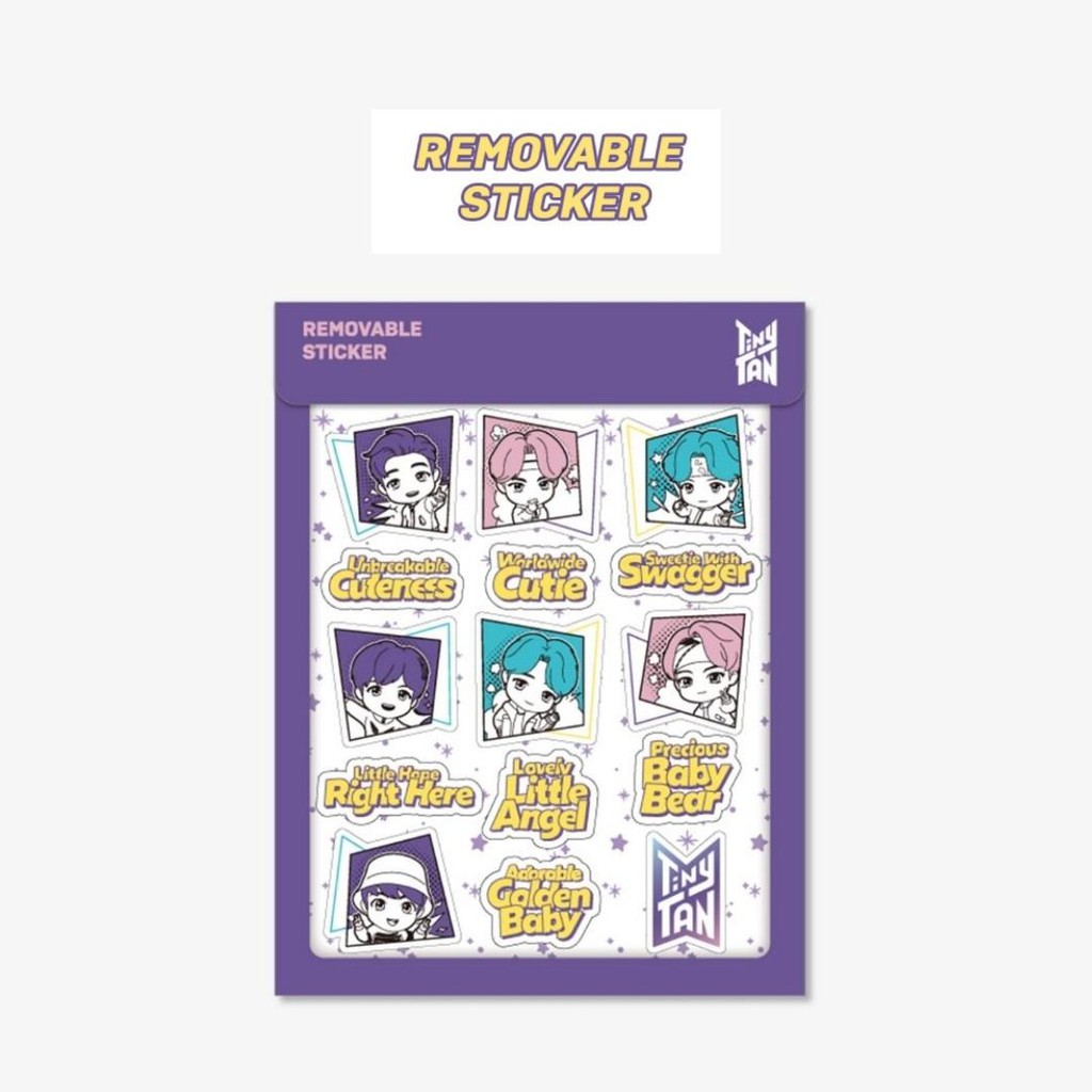 [DP PO] BTS_TinyTAN Merch - Magic Door Removable Sticker