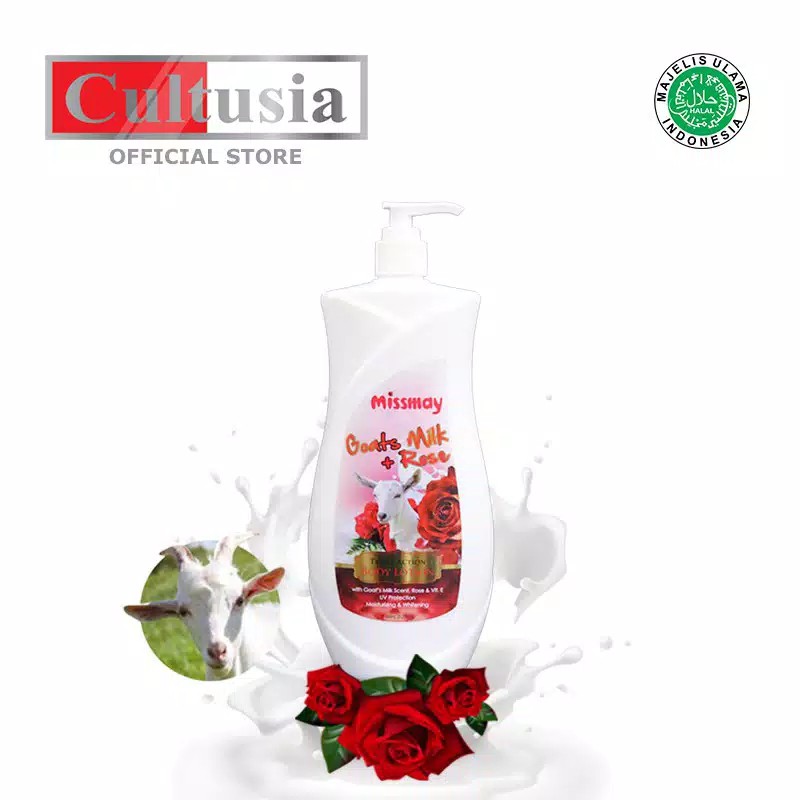 Missmay  / cosmecvita HBL Triple Action Goat + Rose 600ml