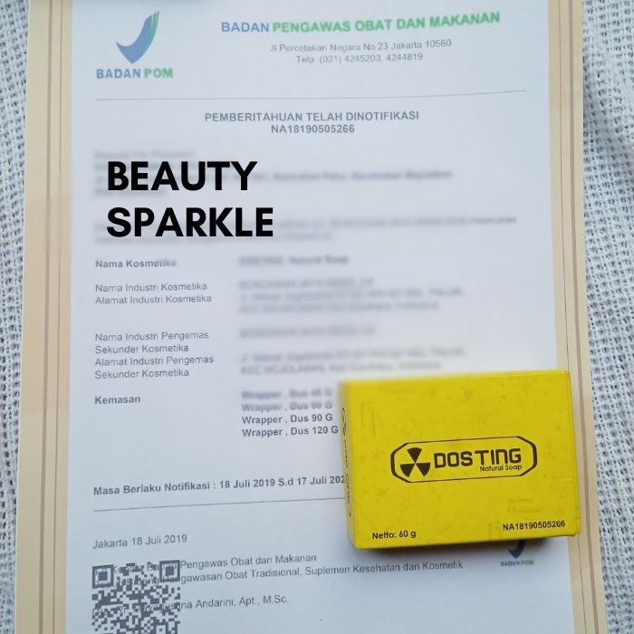 DOSTING ORIGINAL 100% BERSERTIFIKAT/sabun dosting natural soap/Dosting Papaya Soap/Dosting Charcoal 