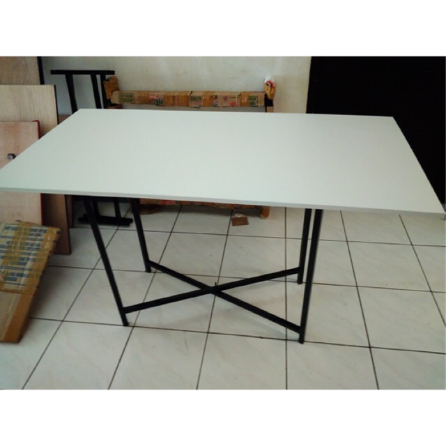 Meja Lipat 120x40x70 Meja Cafe Meja Bazar Meja Jualan Meja Makan