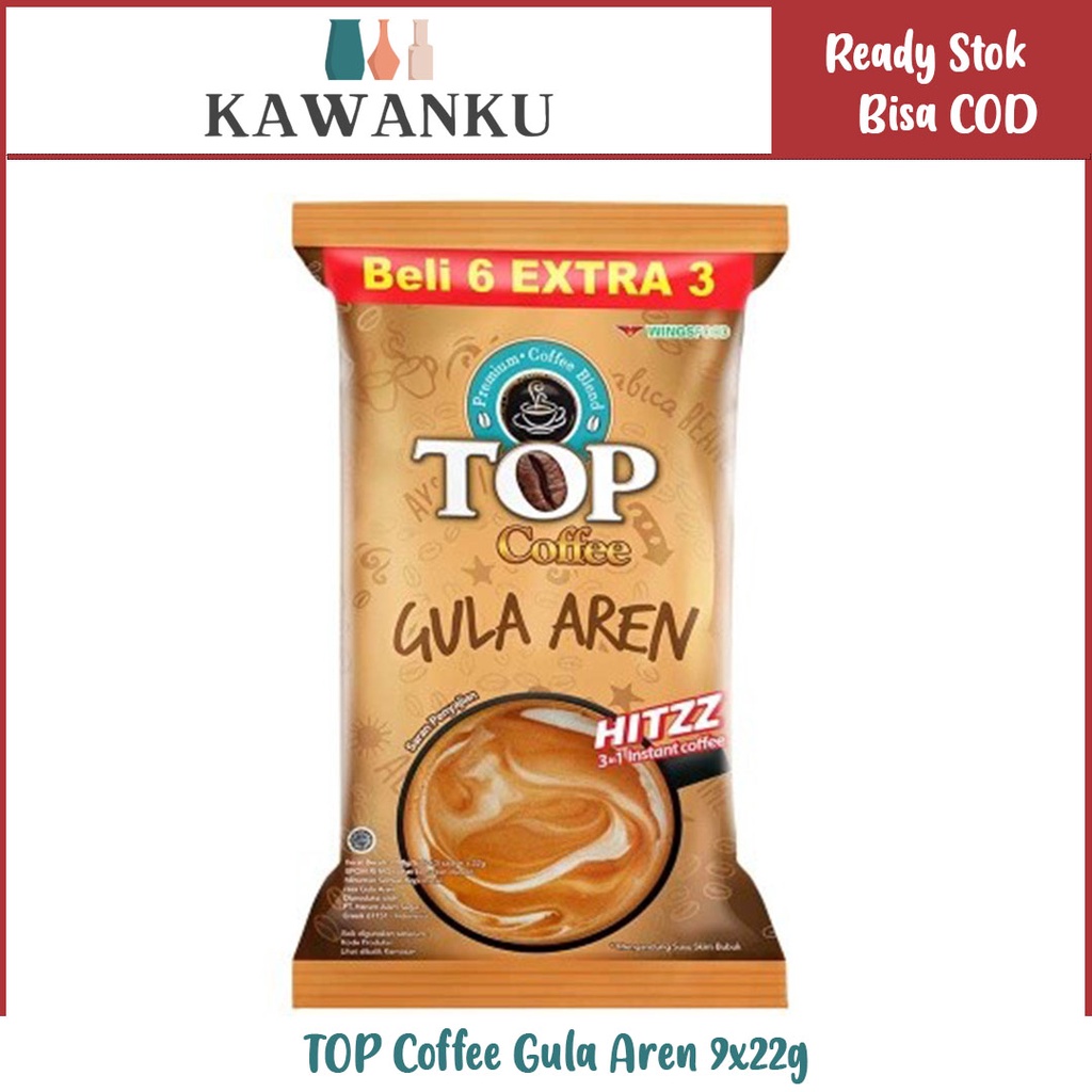 

TOP Coffee Gula Aren 9x22g