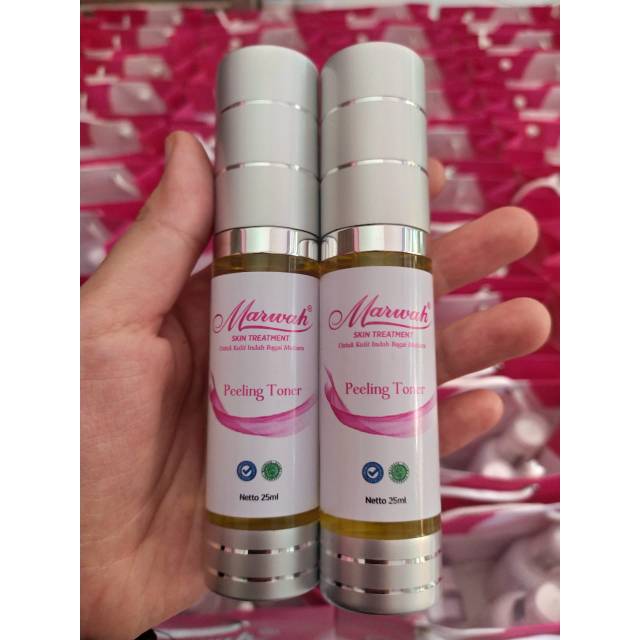 Marwah Toner Peeling/peeling wajah/peeling marwah/marwah/marwah skincare/marwah skin treatment