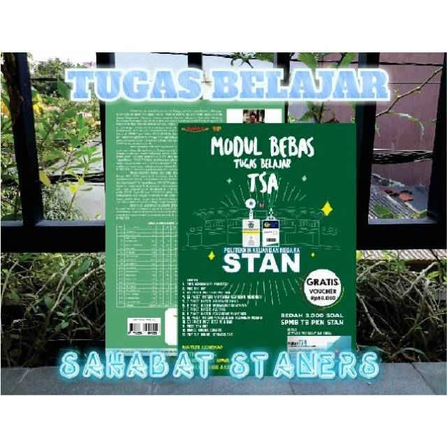 {Free Ebook dan Voucher Tryout} Modul Bebas Tugas Belajar Tes Substansi Akademik (TSA)