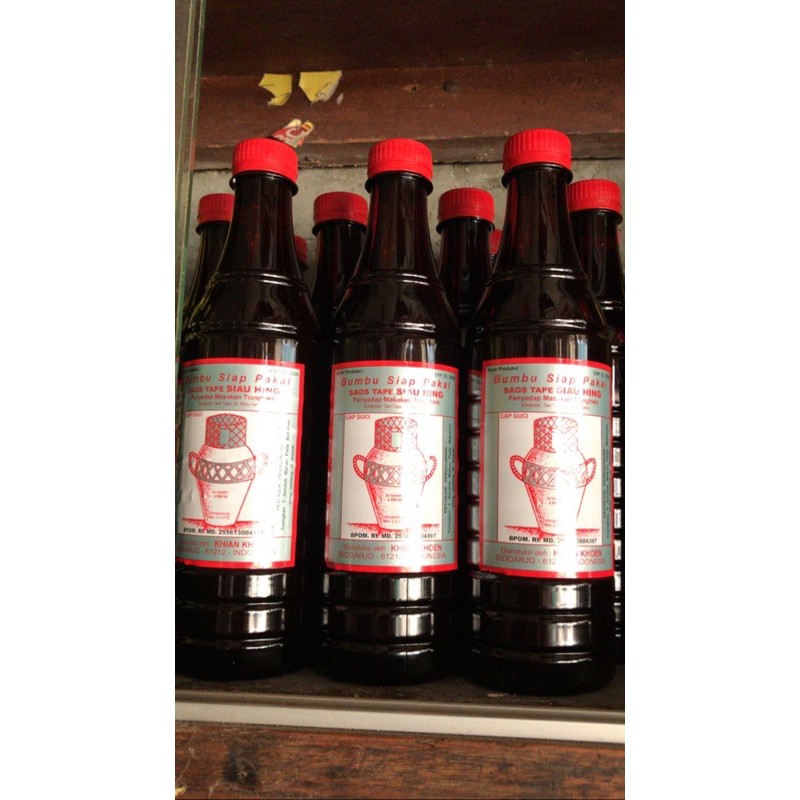 

Sau Hing Ciu / Arak Masak / Saus Tape Siau Hing cap Gentong
