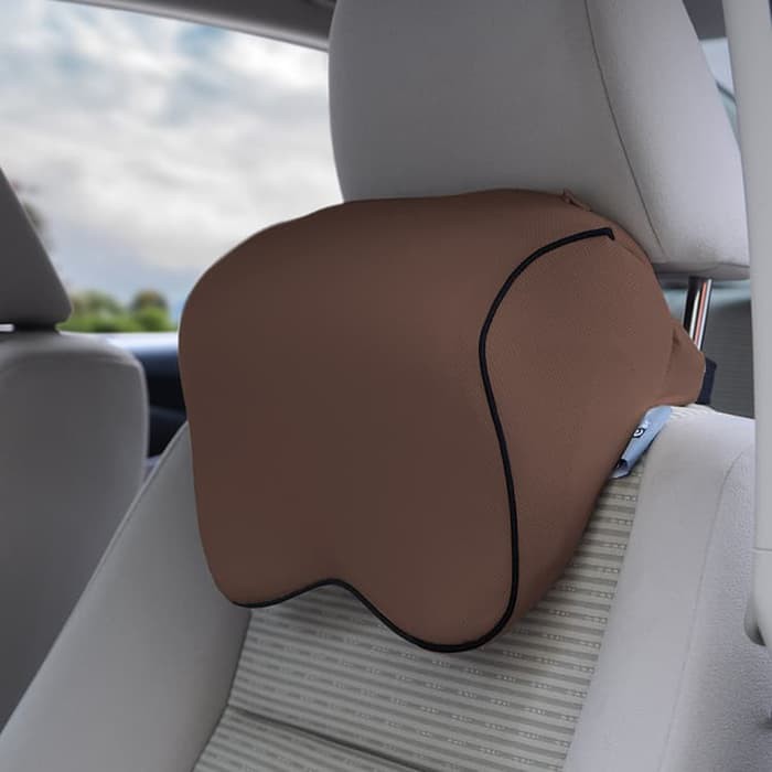 Bantal Kepala Leher Jok Kursi Mobil Gentleman Design &amp- Premium Quality