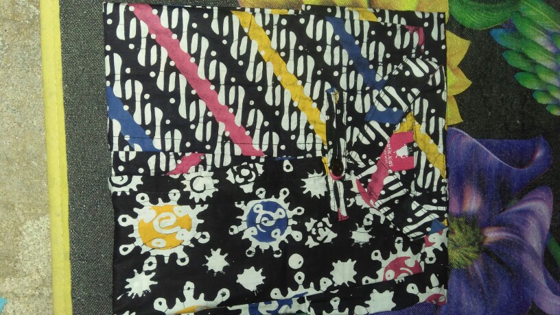 Outer Batik Anak Cewek Long Outer Anak Cardigan Batik Anak Rompi Batik Anak Perempuan Outer Batik