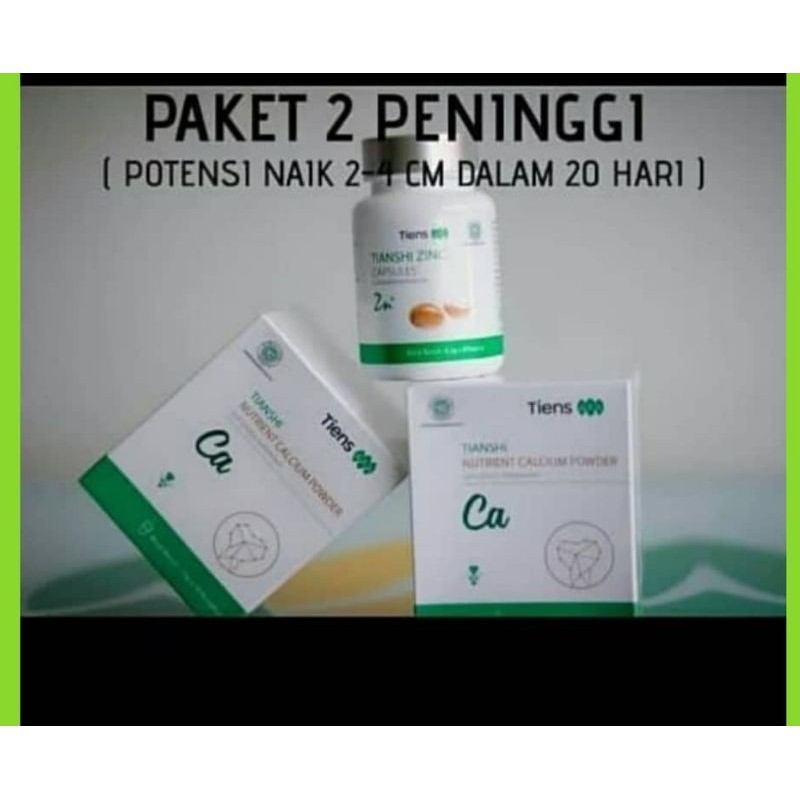 Paket peninggi badan Tiens