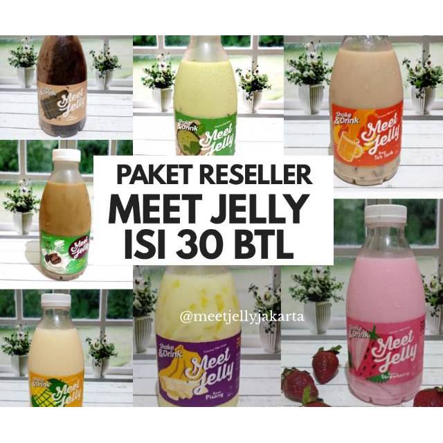 

MEET JELLY PAKET RESELLER isi 31 Botol