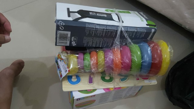 Pompa Tabung Bestway 12 Inchi - Pompa Kasur Angin - Pompa Kolam Renang - Pompa Ban Renang