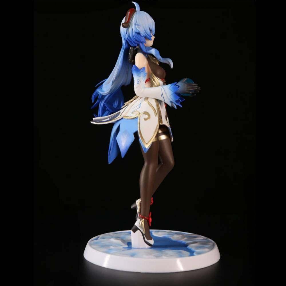 [Elegan] Genshin Impact Figure Mainan Untuk Anak Hadiah Patung PVC Plenilune Tatap Ganyu Model Mainan Model Anime Mainan Koleksi Figure Klee Hibana Action Figure