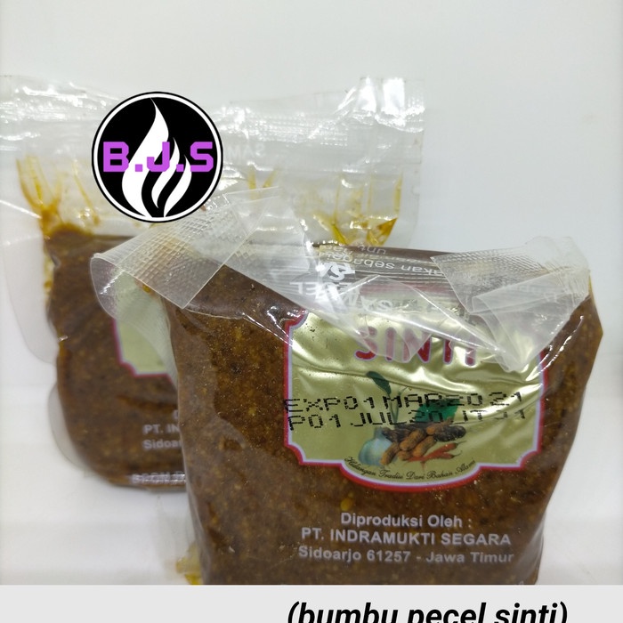 

sambal-aneka- bumbu sambel pecel sinti 200gram -aneka-sambal.