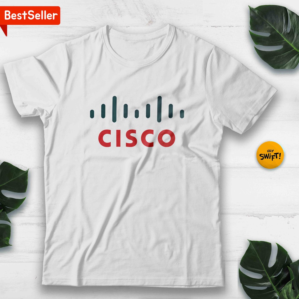 KAOS CISCO NETWORK T-SHIRT BAJU DISTRO