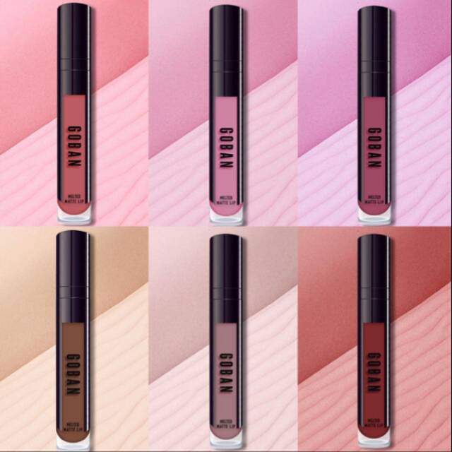 GOBAN Melted Matte Lip Liquid Lipstick - Goban Lip Matte - Goban Lip Cream