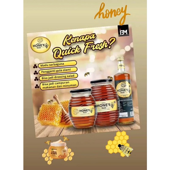 

madu quick fresh honey 1000gr