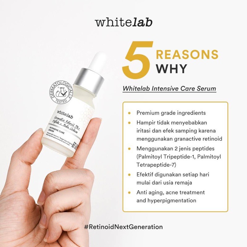 Whitelab Granactive Retinoid Intensive Care Serum 15ml White Lab Age