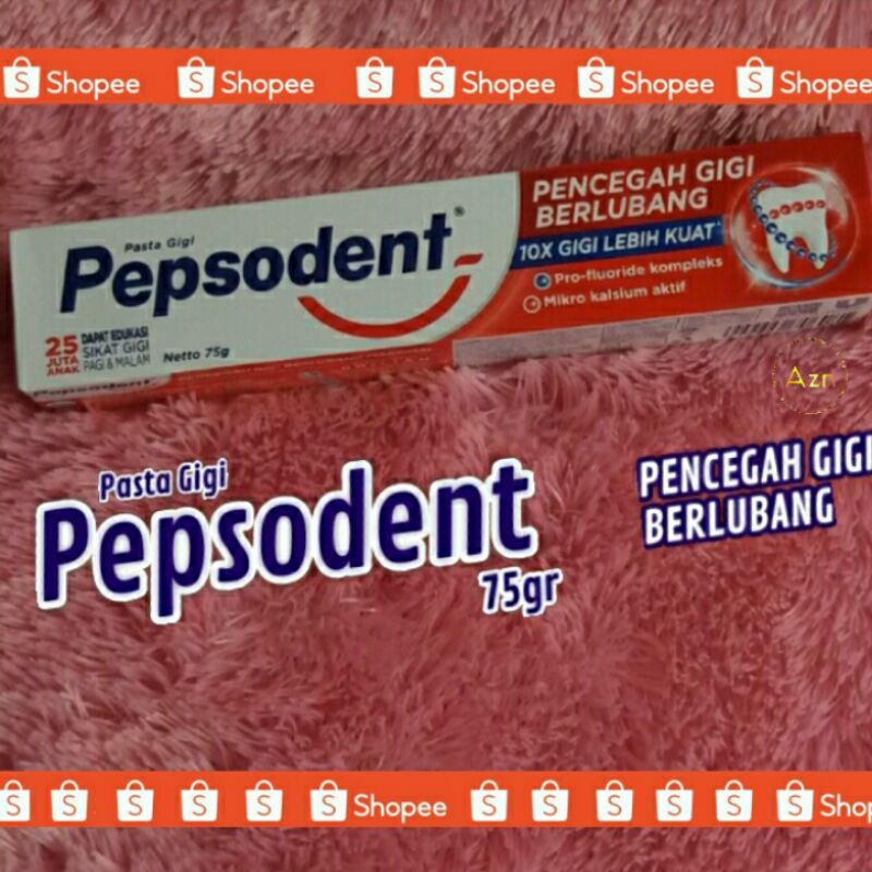 Pasta gigi pepsodent 75gr | odol pepsodent 75gr