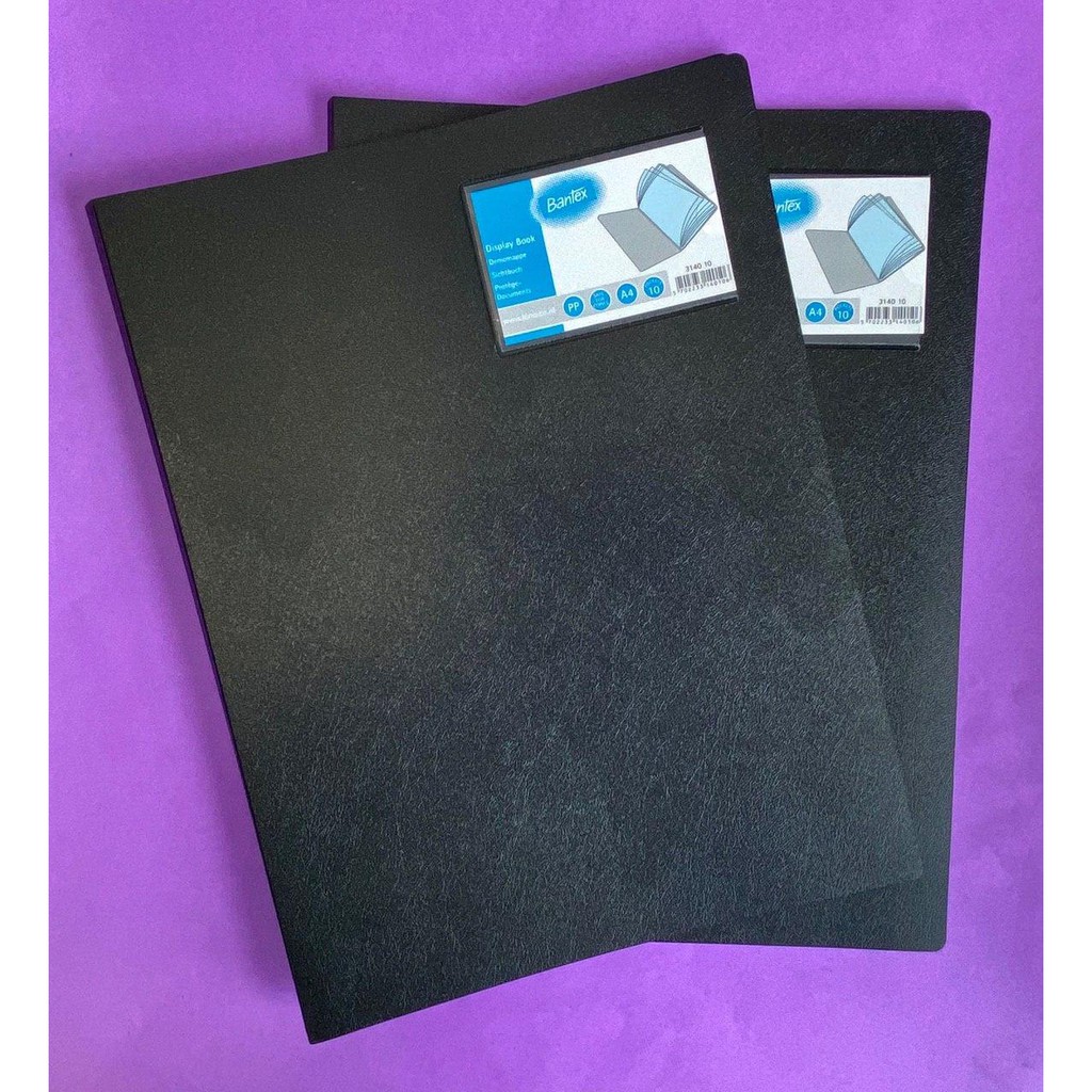 

Display Book Bantex Ukuran A4 isi 10 Pockets 3140 10