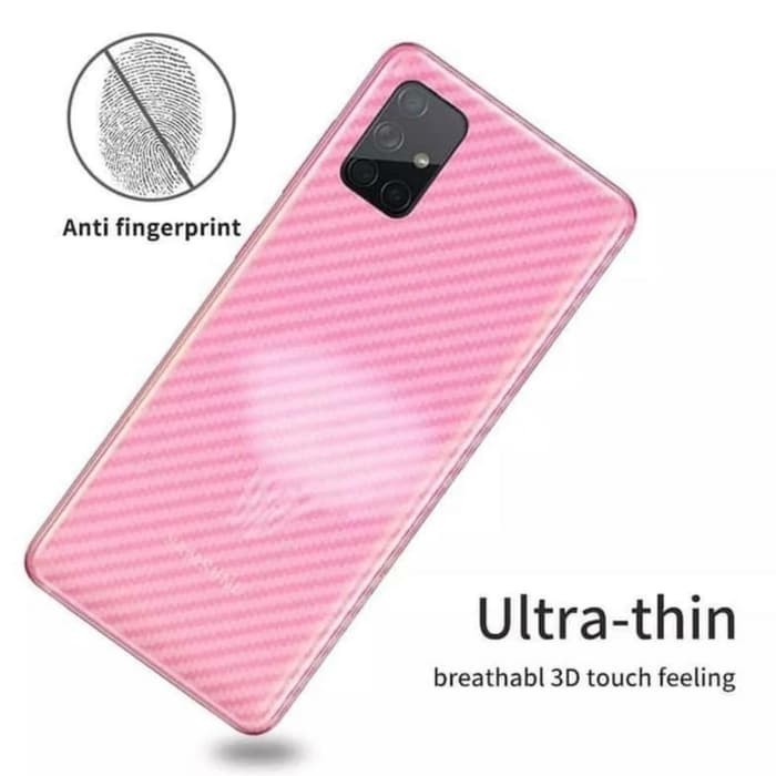 Back Skin Carbon Oppo Reno 7 5G Skin Carbon Reno 7Z 5G - SC