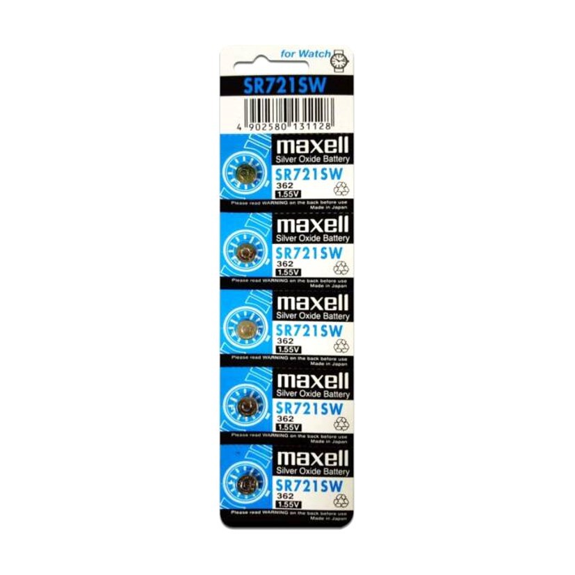 Baterai Maxell SR721 Battery Original 1,55V