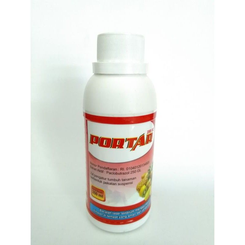 PORTAR 250ml. Paclobutrazol, ZPT perangsang bunga & buah
