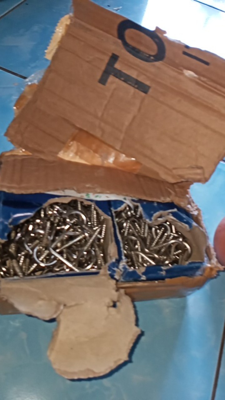 Sekrup Tanda Tanya No 6 / Screw Hook No 6  / Hook Buka No 6