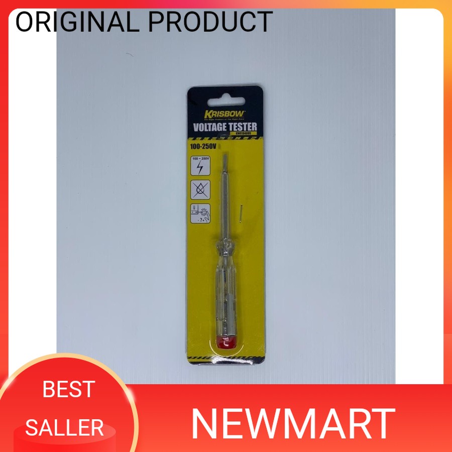 Krisbow TEST PEN / TESPEN / Krisbow Obeng Tespen Listrik Cek Arus / ALAT PENDETEKSI KABEL LISTRIK