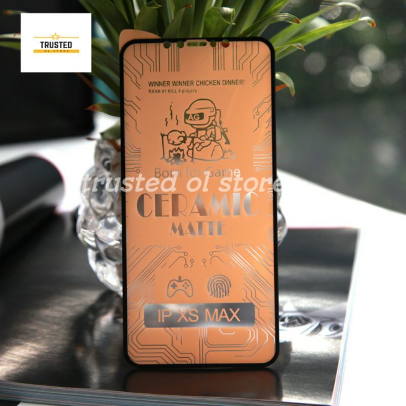 REALME Q_Q2_Q2 PRO_Q3_Q3 PRO_REALME U1 ANTIGORES MATTE CERAMIC GLARE ANTI MINYAK GAME