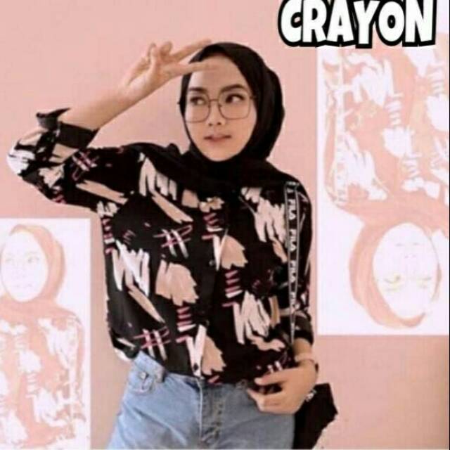 

Crayon Kemeja black(Fs)