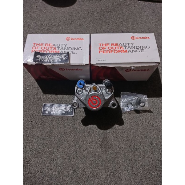 kaliper brembo big logo 2P 2 piston italia model ktc racing  kaliper brembo 2 piston  KALIPER BREMBO